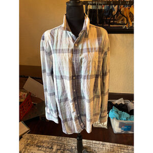 Men's Flag & Anthem Dress Shirt - Size XL